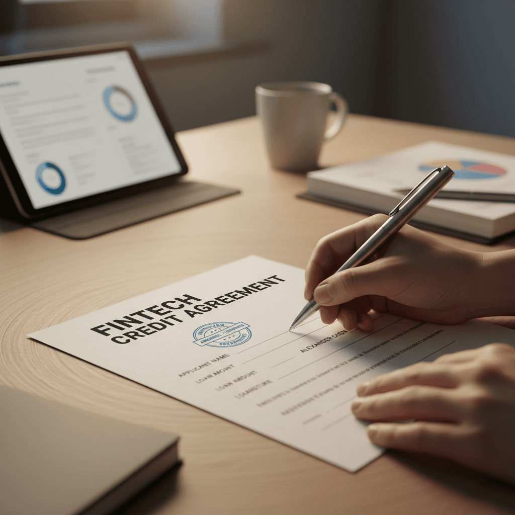 Approved loan document